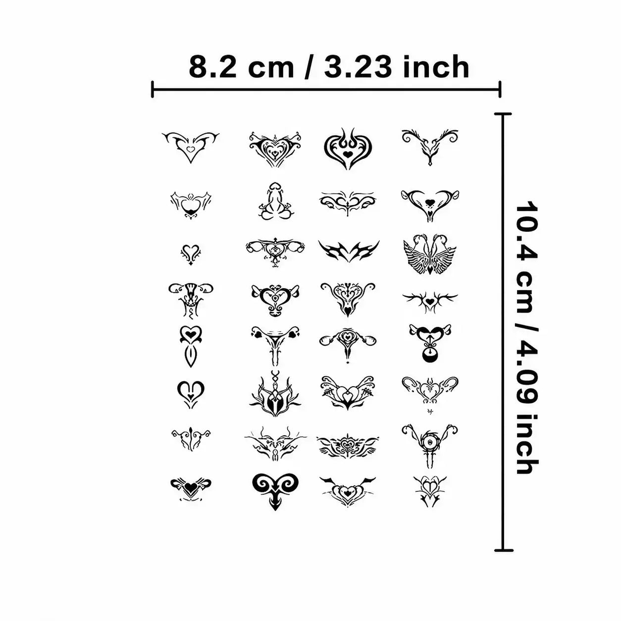 Succubus Hand temporary tattoo, view 3 — Yuka Ink