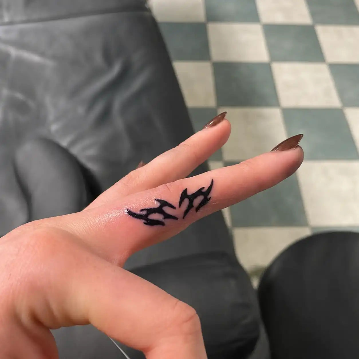 Succubus Hand temporary tattoo, view 2 — Yuka Ink