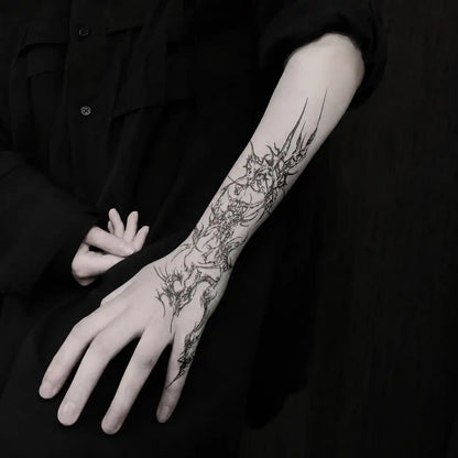 Thorn Totem Sleeve temporary tattoo — Yuka Ink