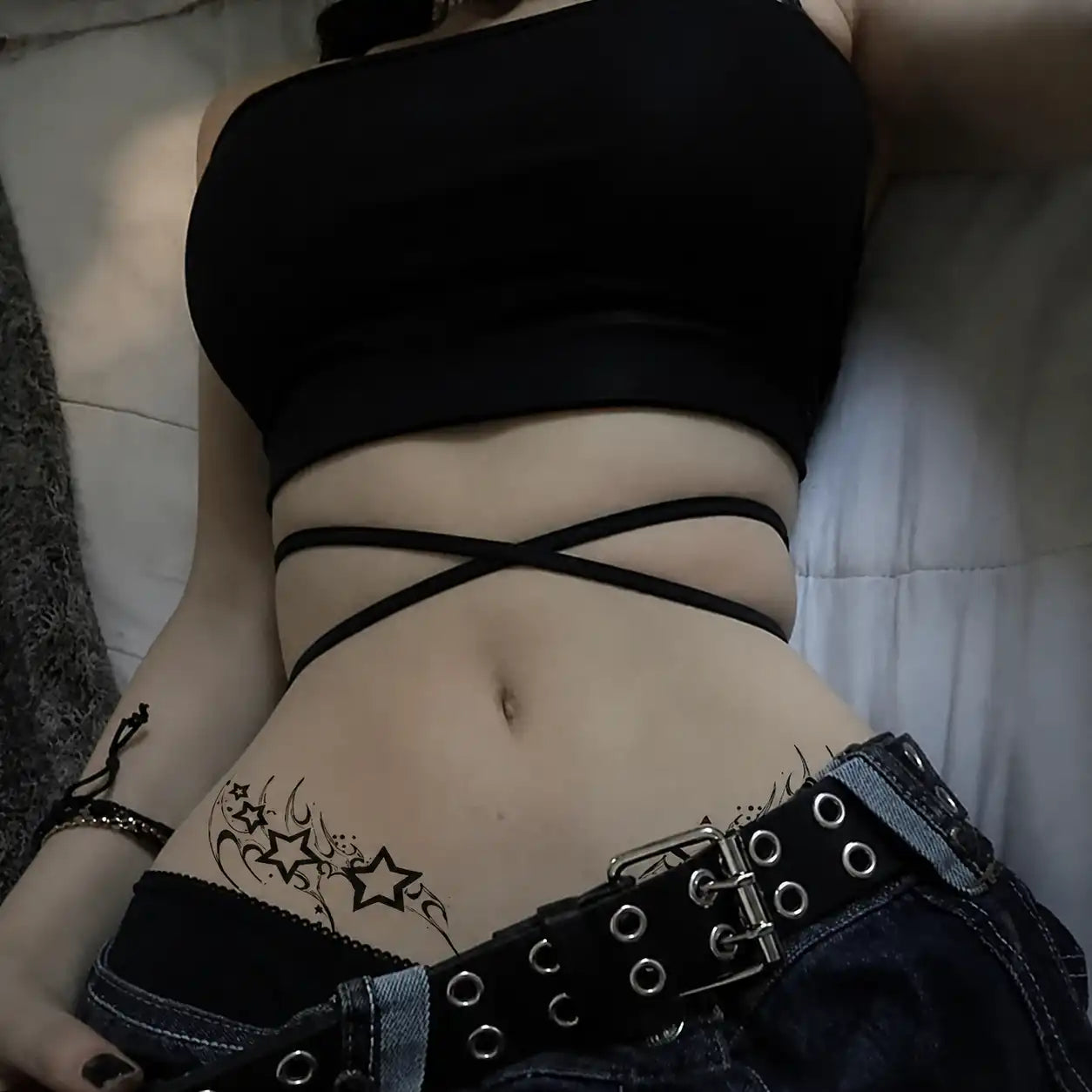 Star Tattoo temporary tattoo — Yuka Ink
