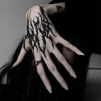 Mutant Spider Hand temporary tattoo — Yuka Ink
